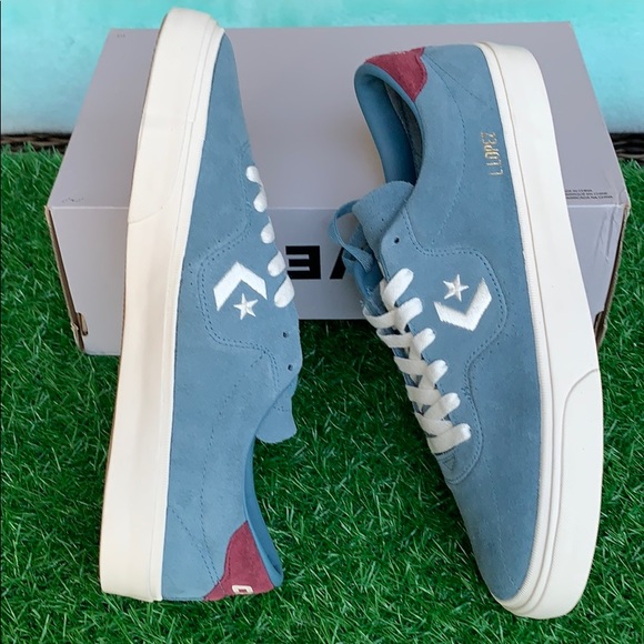 CONVERSE LOUIE LOPES OX CELESTIAL TEAL/DARK MEN’s - Picture 6 of 16